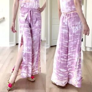 Young fabulous & Broke Fauna Tie Dye Pants Size Medium